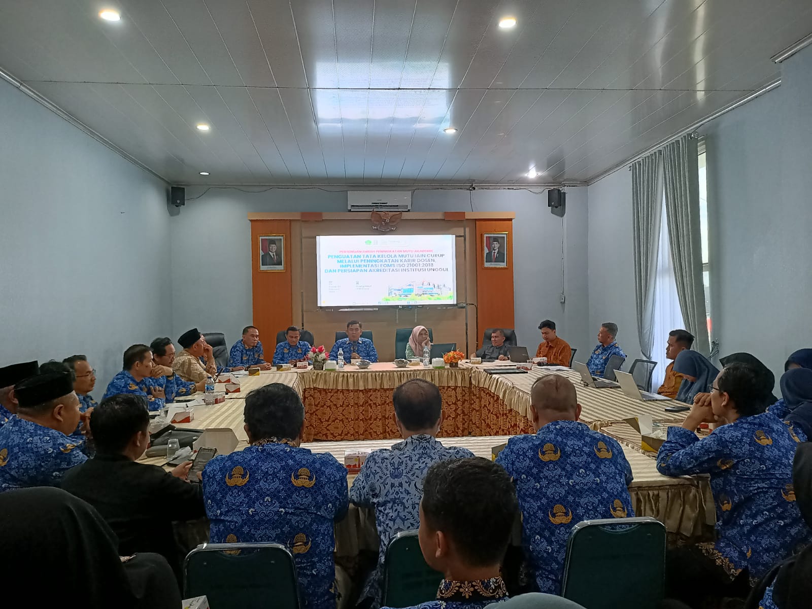 IAIN Curup Melaksanakan Penguatan Tata Kelola Mutu melalui Implementasikan ISO 21001:2018 dan Persiapan AIPT Unggul