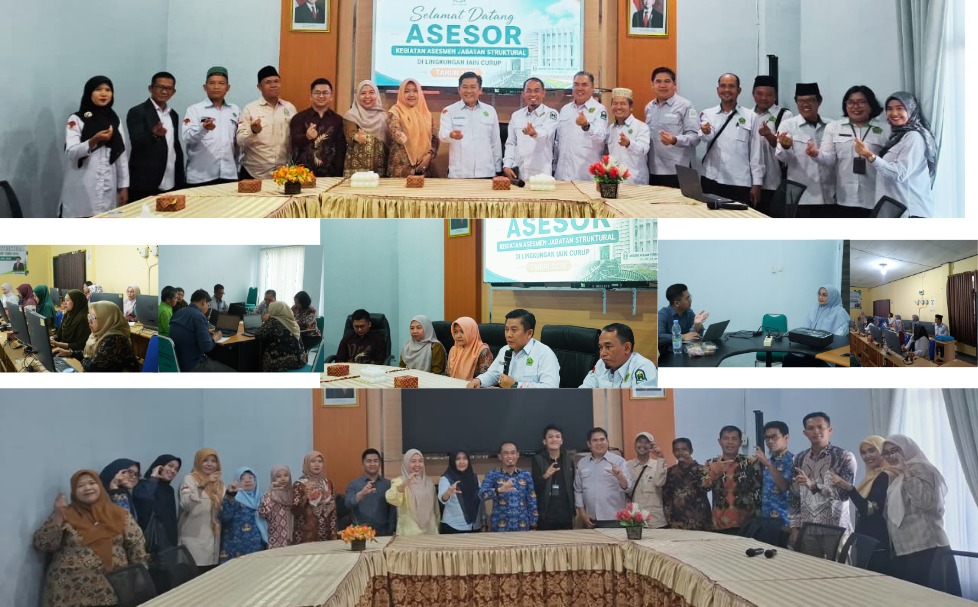 IAIN Curup Tuntaskan Asesmen Jabatan Struktural: Menuju Birokrasi yang Unggul dan Profesional