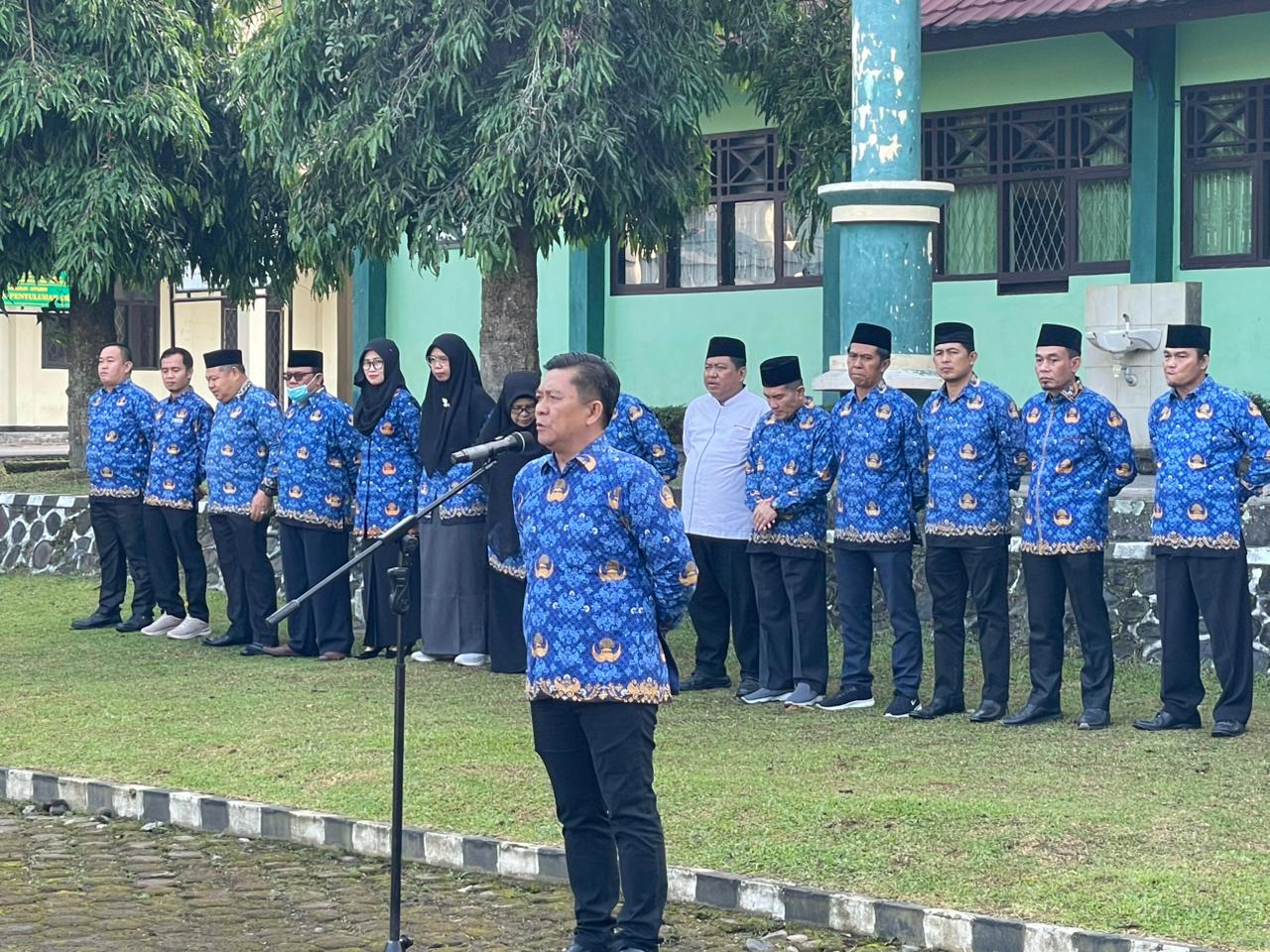APEL BULANAN, REKTOR IAIN CURUP AJAK ASN MENJADI TELADAN dan PERKUAT TRANSFORMASI MENUJU UIN