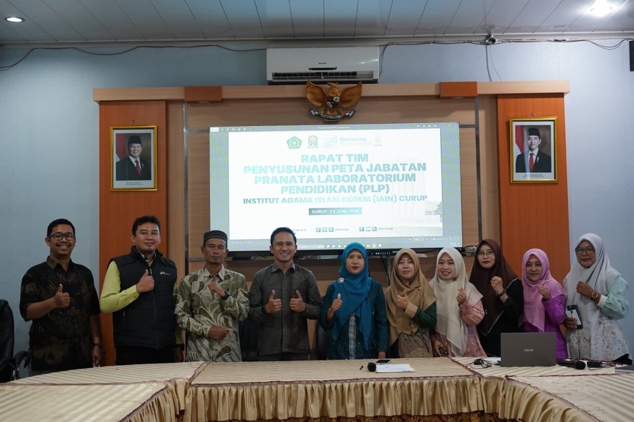IAIN Curup Bentuk Tim Penyusunan Peta Jabatan Pranata Laboratorium Pendidikan (PLP), Perkuat Tata Kelola Laboratorium 