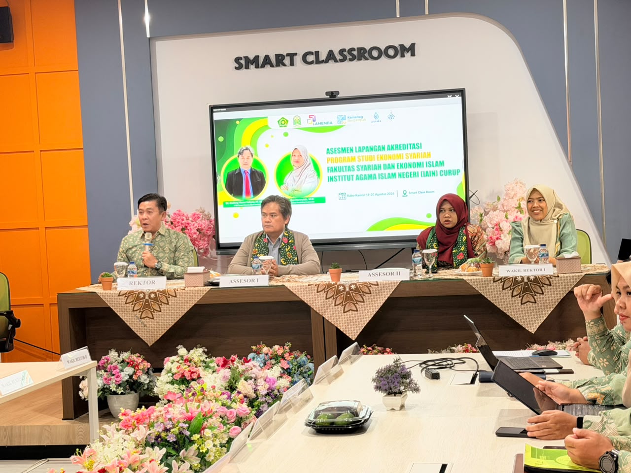Targetkan Akreditasi Unggul, Prodi Ekonomi Syariah FSEI IAIN Curup Jalani Asesmen Lapangan 