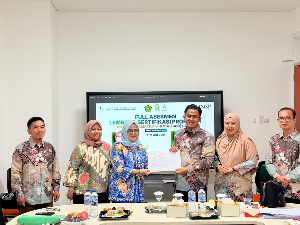 IAIN Curup Jalani Full Assessment LSP P1, Perkuat Langkah Strategis Menuju Sertifikasi Kompetensi Lulusan