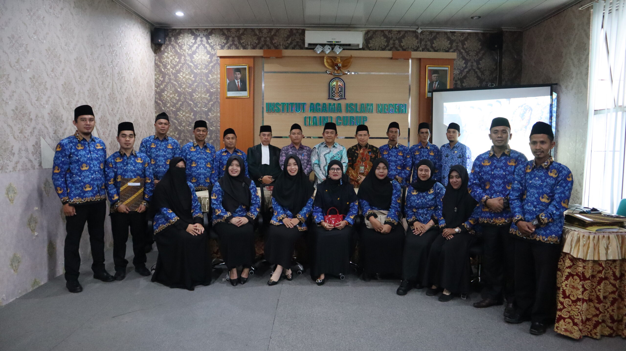 Rektor IAIN Curup Lantik 17 Pegawai Pemerintah dengan Perjanjian Kerja (PPPK) Formasi Tahun 2022