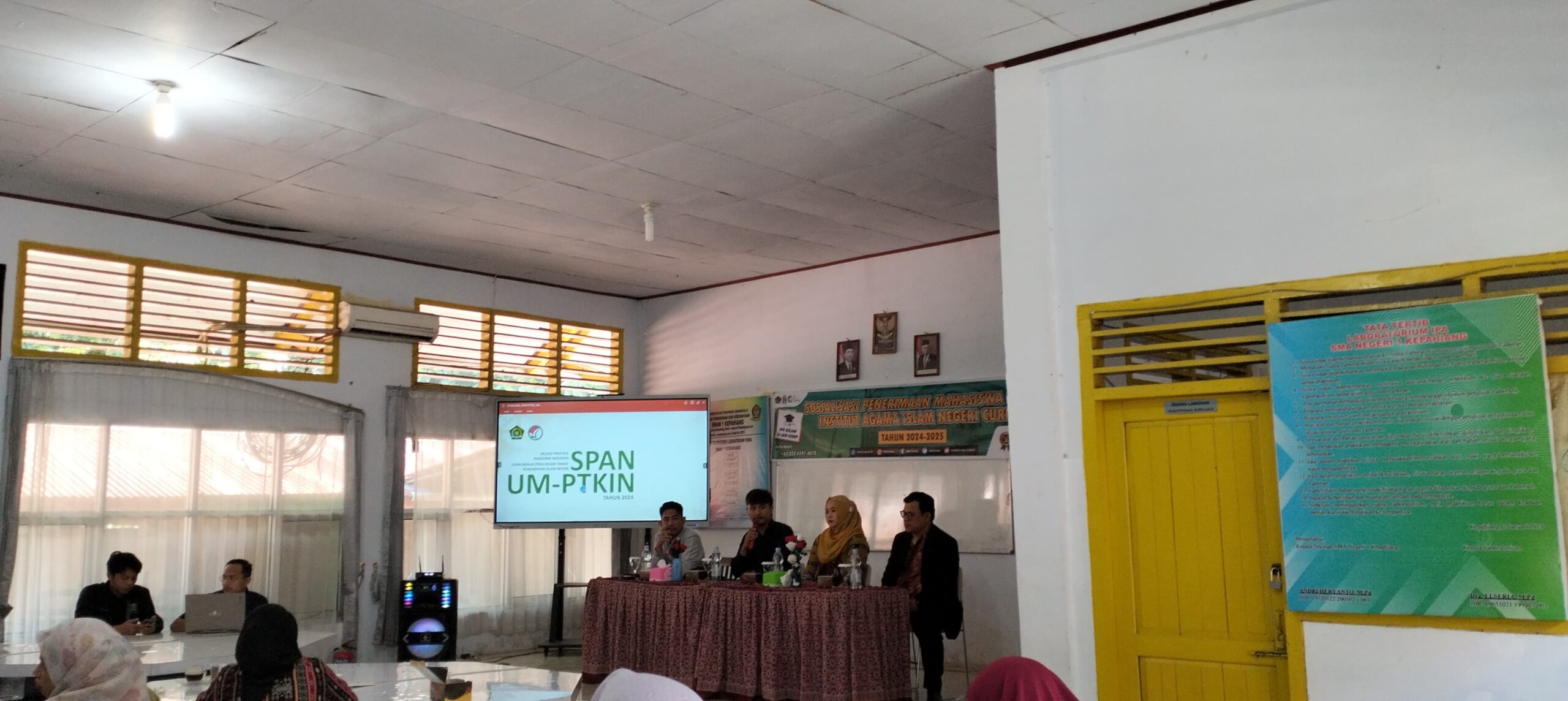 IAIN CURUP GENCARKAN SOSISALISASI PMB: JALUR SPAN PTKIN DIBUKA, TIM SOSIALISASI KUNJUNGI SEKOLAH-SEKOLAH