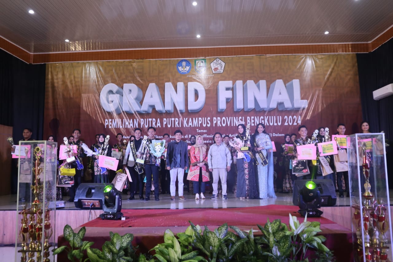 3 Finalis Putra Putri Kampus IAIN Curup Raih Penghargaan Ajang Pemilihan Putra Putri Kampus Tahun 2024