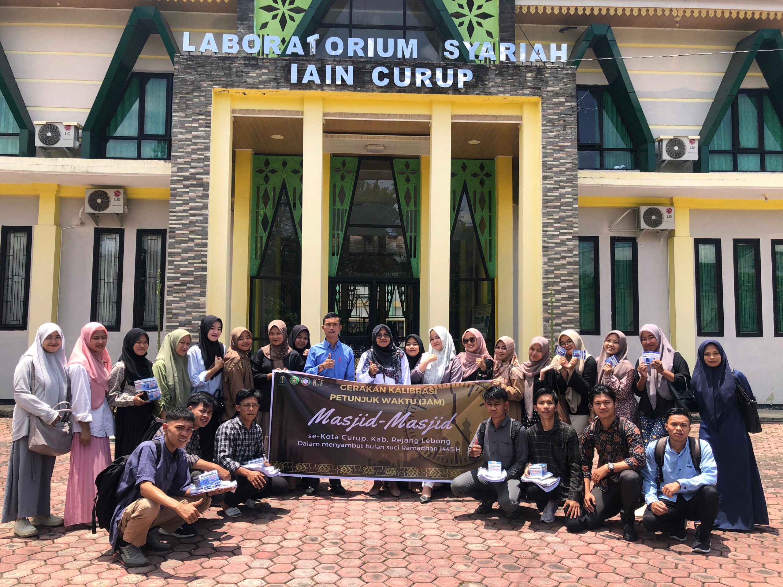 Prodi HKI Gelar Kalibrasi Jam di masjid Wilayah Curup Kabupaten Rejang Lebong