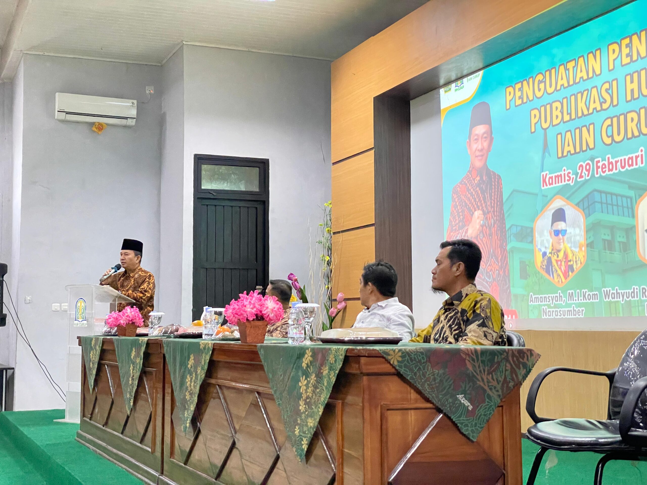 IAIN Curup Menyelenggarakan Pelatihan Penguatan Penyiaran Publikasi Humas Tahun 2024