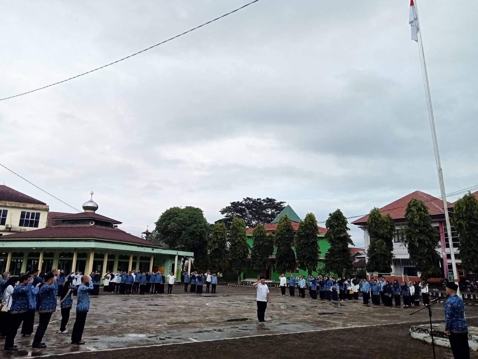 Apel Hormat Bendera: Kepala LPPM Siap Laksanakan KKN Reguler Tahun 2024 di Wilayah Rejang Lebong