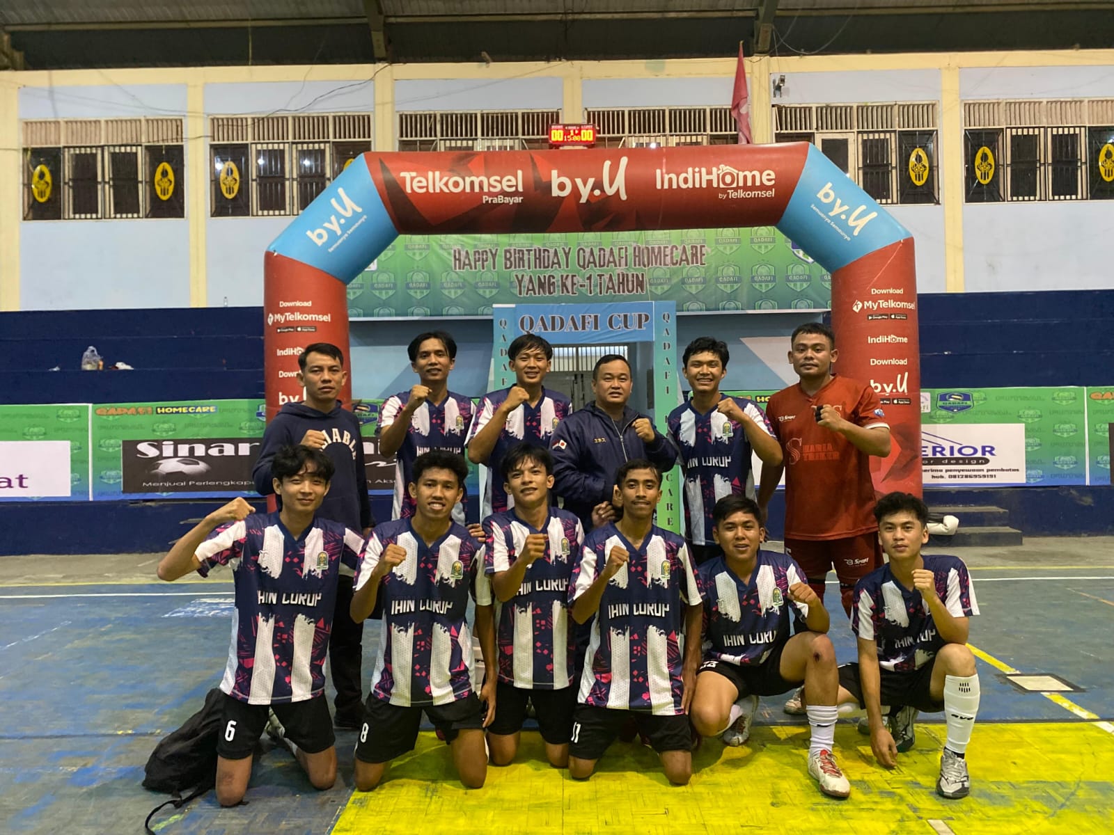 Tim Futsal IAIN Curup Tampil Memukau di Qadafi Cup kota Curup Tahun 2024