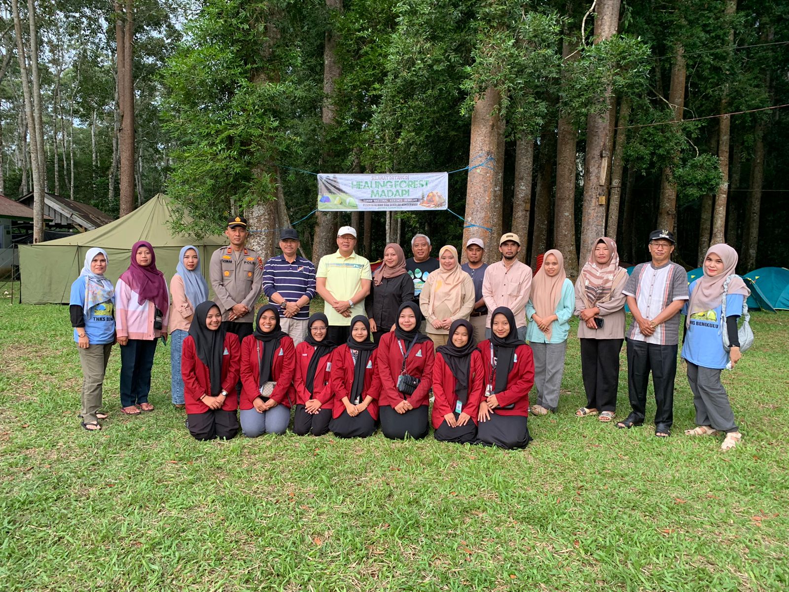 Mahasiswa IAIN Curup Ikuti Kemah Konservasi Bersama Gubernur Bengkulu Tahun 2024