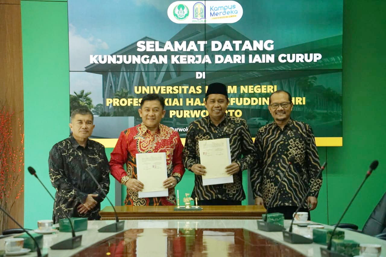 Tingkatkan Mutu Antar Perguruan Tinggi, IAIN Curup Lakukan Kunjungan Kerjasama ke UIN Saizu Purwokerto
