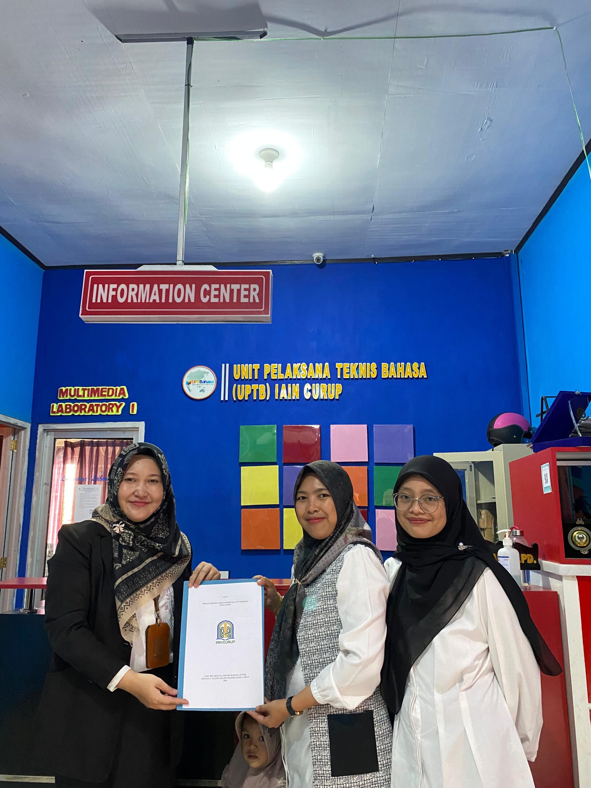 Serah Terima Jabatan Kepala UPTB IAIN Curup Tahun 2024