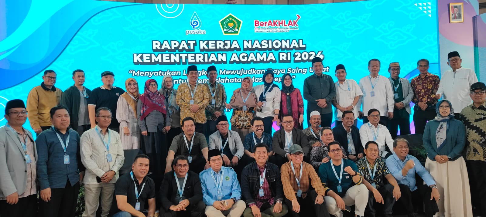 Gelar Rakernas Tahun 2024, Menag: Peras Otak, Berikan Solusi Terbaik Bagi Umat