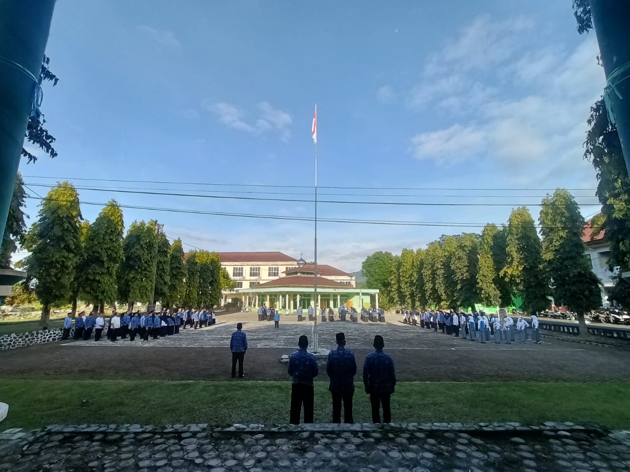 Apel Hormat Bendera Bulanan IAIN Curup, Dekan Fakultas Tarbiyah Teguhkan Komitmen Menuju Mutu Terbaik