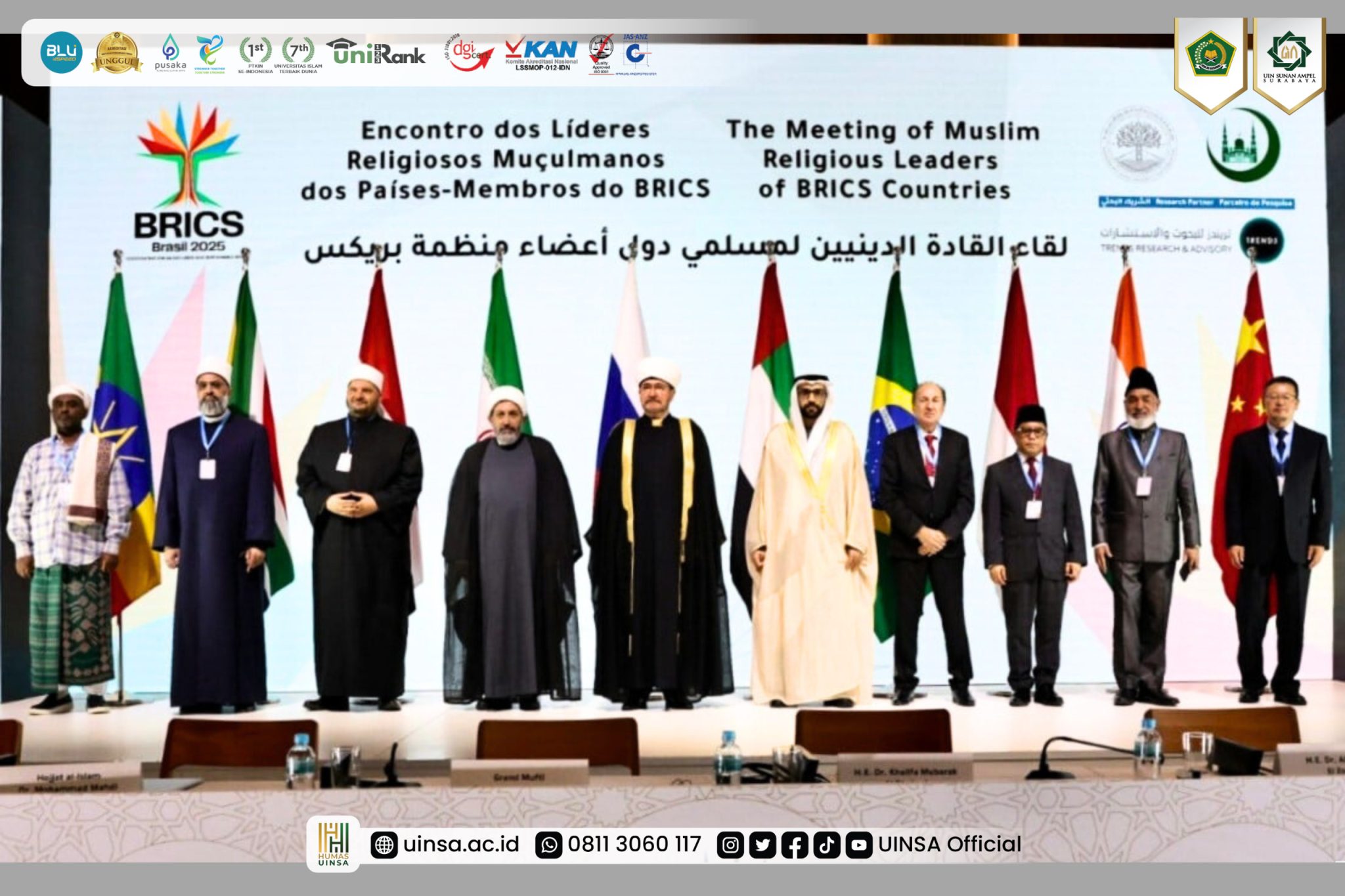 Sekjen Kemenag Hadiri Forum Pemimpin Agama BRICS, Tegaskan Komitmen Indonesia dalam Diplomasi Keagamaan Global