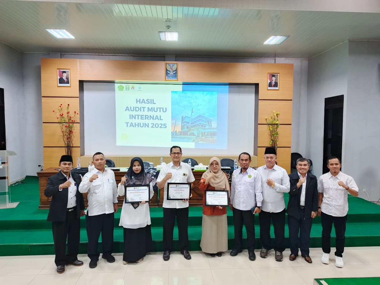 Rapat Tinjauan Manajemen RTM (AMI) IAIN Curup 2025, WR II ; Dorong Peningkatan Mutu Kinerja Berkesinambungan