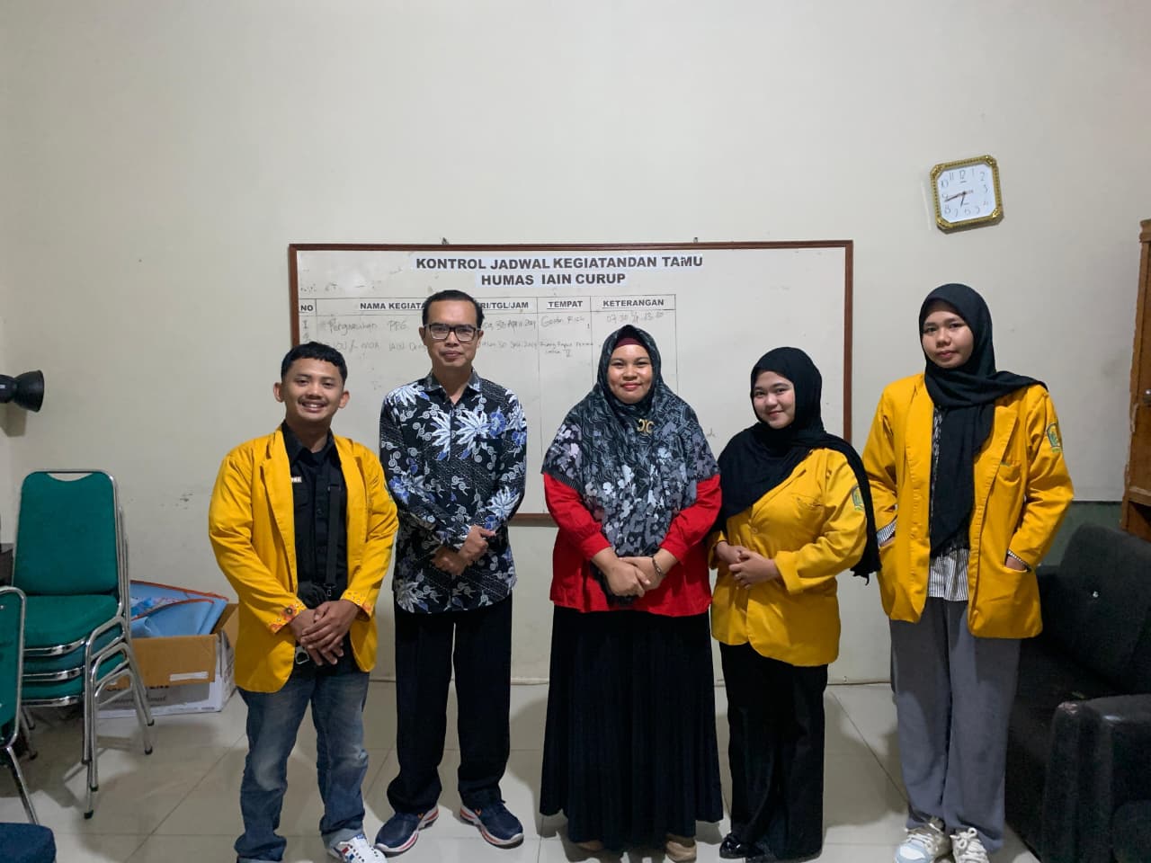 Mahasiswa KPI Asah Kemampuan Publikasi dan Komunikasi Melalui Magang di Humas IAIN Curup