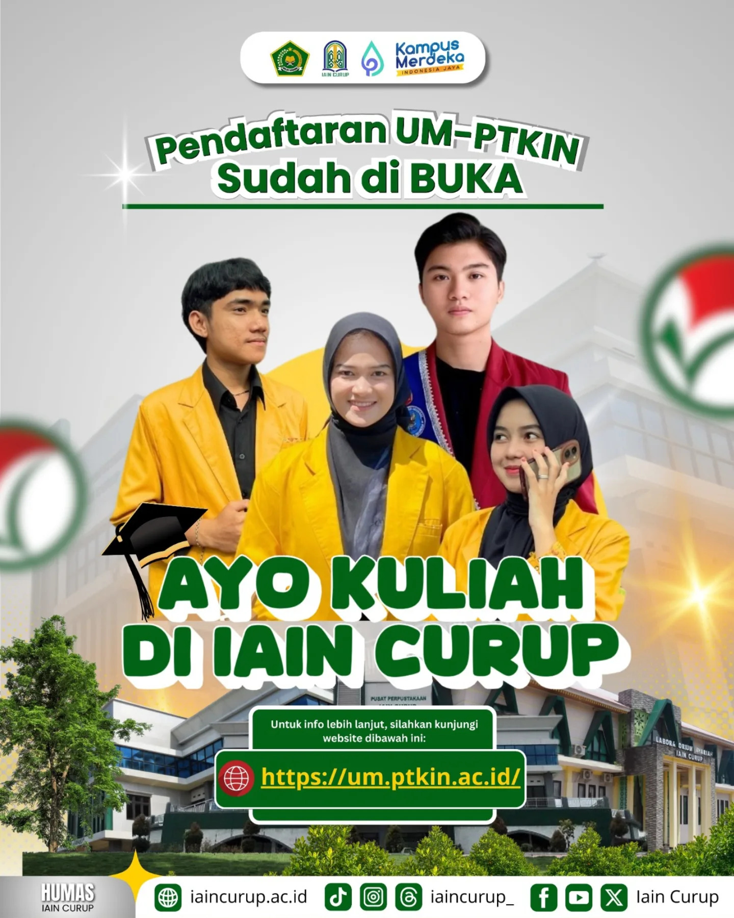 Pengumuman Pendaftaran UM-PTKIN